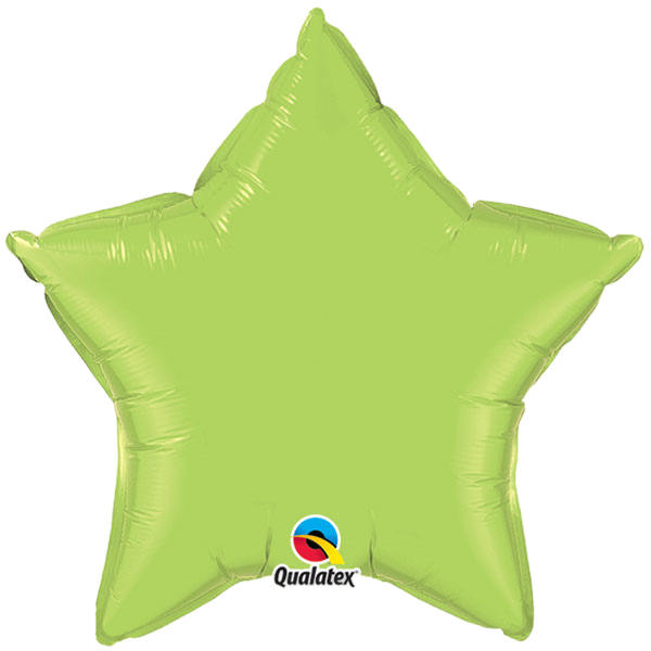 Jumbo Star Lime Green